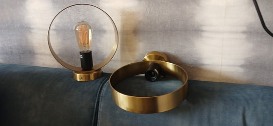 Image 1 of Chelsom halo wall lamp