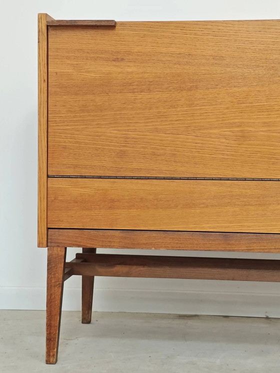 Kist of minibar Frantisek Mezulanik voor Up Zavody jaren 60 – Barkrukken, Wood, Mid Century Modern (photo 4 of 18)