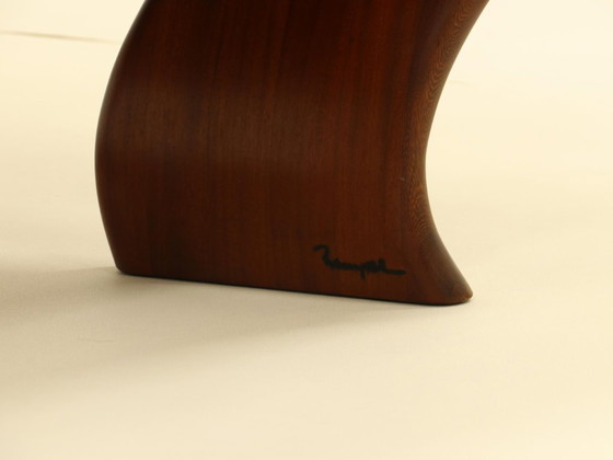 Image 1 of Organic Coffee Table in Solid Iroko by Marc Van Rampelberg