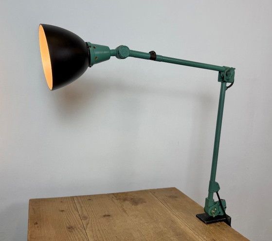 Green Industrial Workshop Desk Lamp by Curt Fischer for Midgard, 1950s – Table lamps, Plastic, Iron (photo 19 of 23)