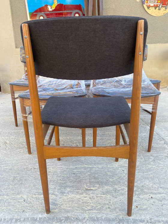 Image 1 of Finn juhl ( attribué à) Design danois  6 chaises en Acajou 