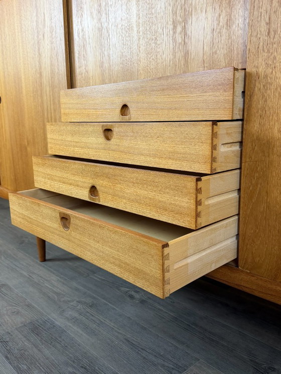 60s 70s Teak Sideboard Highboard H.W. Klein Bramin Danish Modern Design – High Boards, Wood (photo 20 of 20)