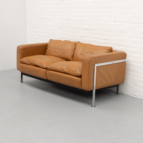 RH-302 Canapé deux places Haussmann De Sede années 60 – Canapés 2 places, Leather (photo 3 of 20)