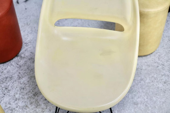Image 1 of 2 sedie e 3 pouf &quot;Space Age&quot;