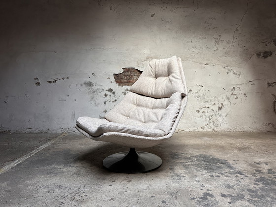 Image 1 of Poltrona Artifort F510 – Geoffrey Harcourt – Originale – Design dell'era spaziale