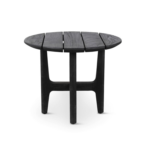 Castle Line Teak Black side table
