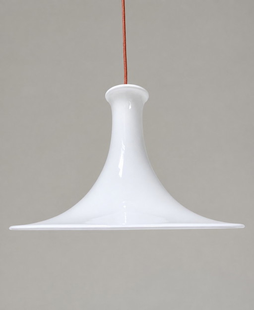 Holmegaard Mandarin pendant lamp by Michael Bang, Denmark, 1980s