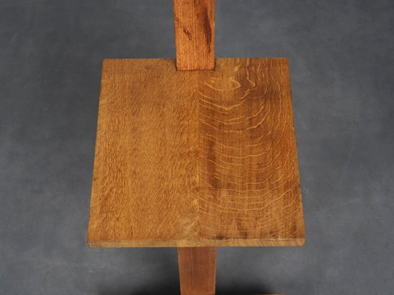 Rara coppia di sedie moderniste con schienale a T, Paesi Bassi, anni '60 – Sedie da pranzo, Wood (photo 8 of 10)