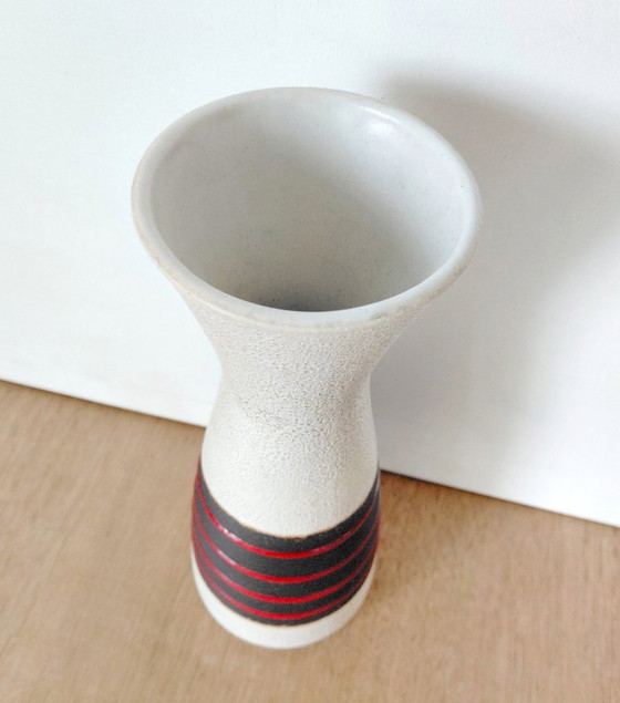Jasba Keramik Retro Vase 602/28 Sixties Diabolo Fat Lava – Vasen, Ceramic (photo 3 of 11)