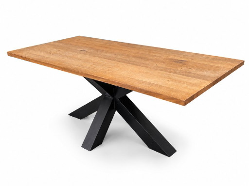 Solid table Am white oak - Pure quarter-sawn - 1st choice – eettafels, Wood