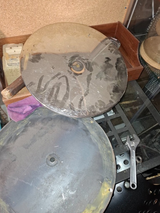 Image 1 of Mid-Century Modern Space Age draaibare loungestoel