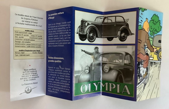 Modelauto’s Kuifje. 2 stuks uit de serie “Hergé Moulinsart 2003. – Decoratieve objecten, Plexiglass, Metal (photo 12 of 12)