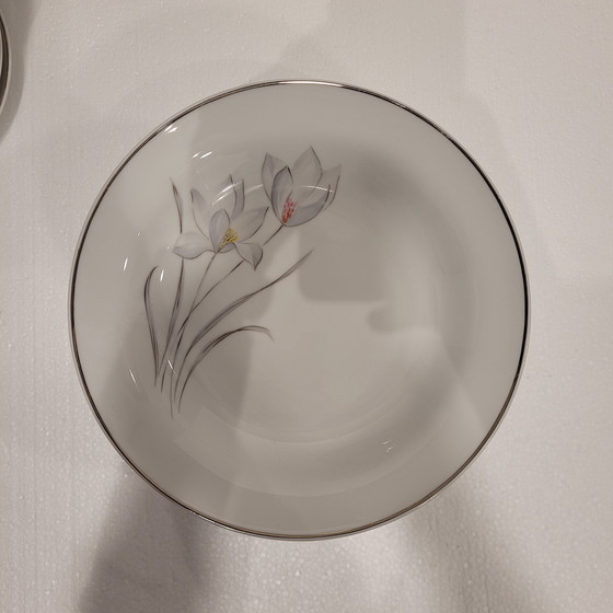 Image 1 of Vajilla de Porcelana Flores, Eschenbach, 55 Piezas, 50’s - Alemania