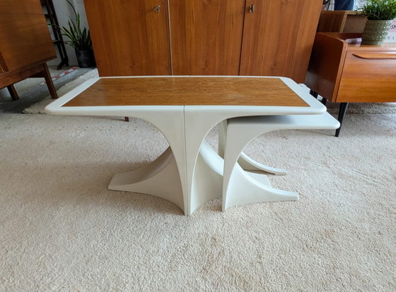 Image 1 of Vintage, Space Age mimiset, nesting tables '70