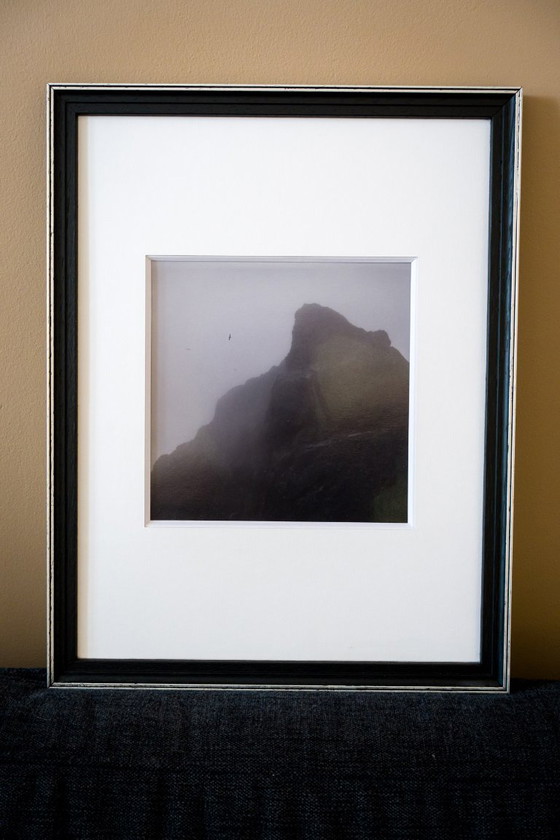 Image 1 of Set van 3 zwart-wit kustfoto's – Ingelijst met passe-partout en museumglas