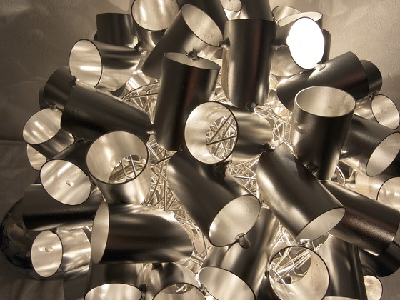 Image 1 of Steinhauer Design Hängeleuchte – Aluminium-Cluster – 7x G4