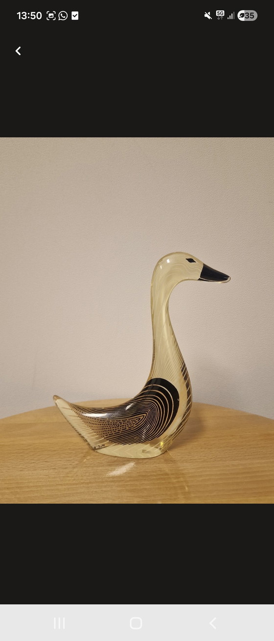 Image 1 of Vintage moderne gans lucite Abraham Palatnik
