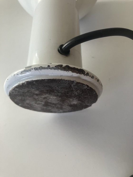 Miniflash Lampe Joe Colombo Oluce – Tischlampen, Metall (photo 6 of 15)