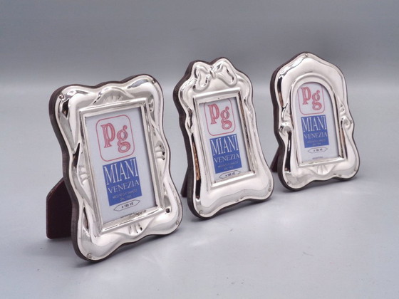 Image 1 of 3 cornici argento 925 4x6