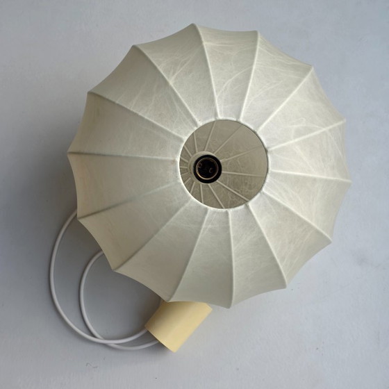 Image 1 of Vintage Cocoon Hanglamp van Goldkant – Duitsland 1970s – 35 cm – E27 – bolvormige Space Age Lamp