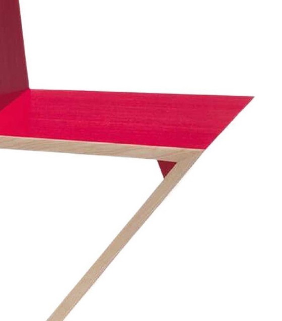 Image 1 of Chaise Zig Zag par Gerrit Rietveld pour Cassina