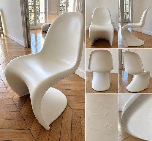 Set di 4 Sedie Panton Chair Vitra – Verner Panton – Bianche