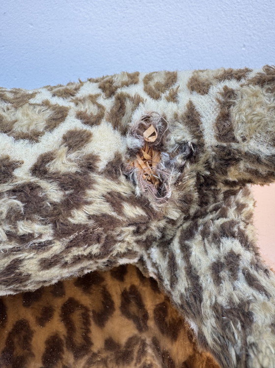 STEIFF pluche luipaard uit de jaren 50 – Decoratieve objecten, Textile (photo 6 of 15)