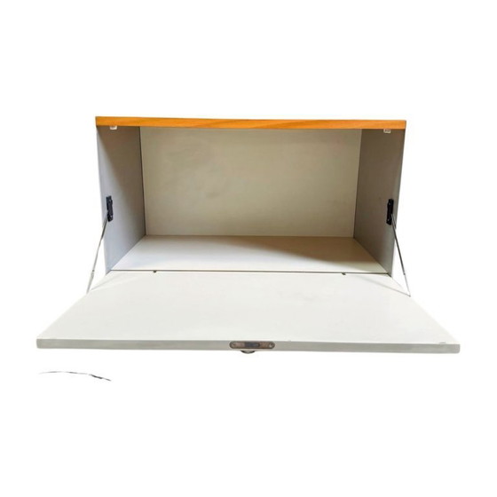 Image 1 of Dieter Rams wandplank 606 Vitsoe hout smal design Bauhaus