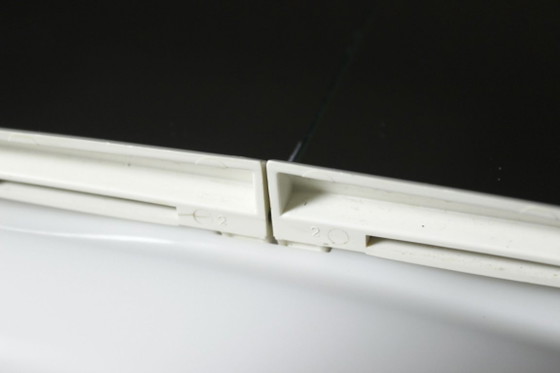 Allibert Design Space Age jaren 70 Paulin Verlichte Wandgemonteerde Badkamerkast – Wandkast, Glass, Plastic (photo 13 of 22)