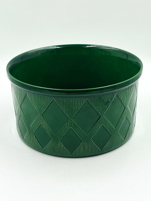 Large modernist ceramic Scheurich cache-pot