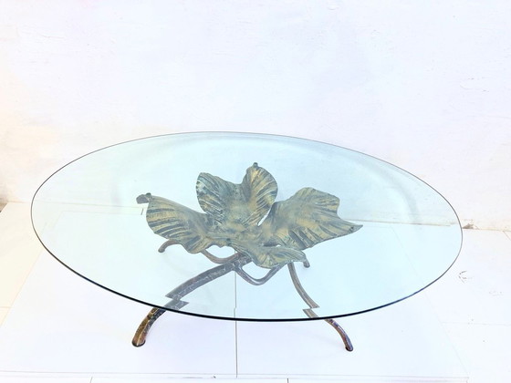 Image 1 of Hollywood Regency Coffee Table by Salvino Mardura, 1970s/80s Design, Italy