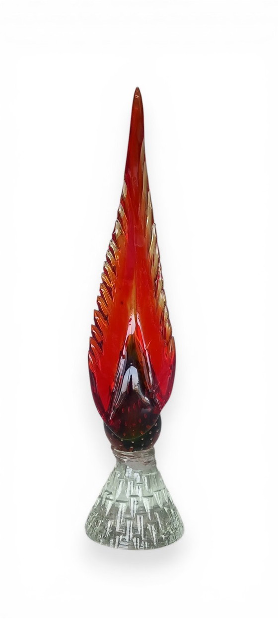 Image 1 of Murano glass bird / pheasant – bullicante – Italy – ca. 1960–1970 – 40 cm