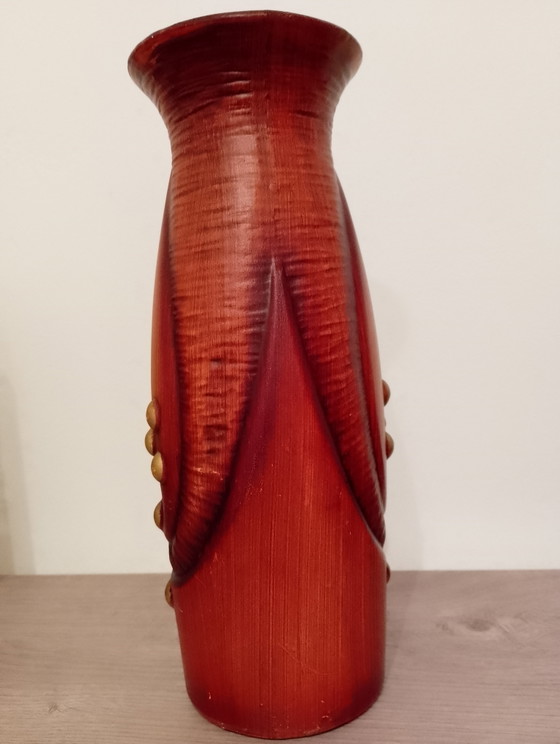 Image 1 of Grande vaso della serie Xenia di Carstens Tonnieshof, designer Gerda Heuckeroth, Germania.
