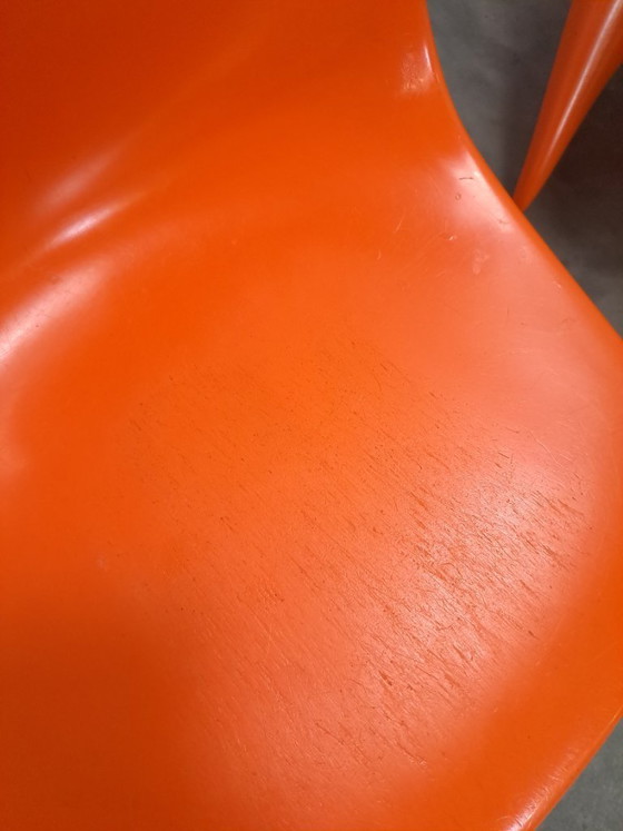 Image 1 of Seggiolone Casalino I in plastica arancione