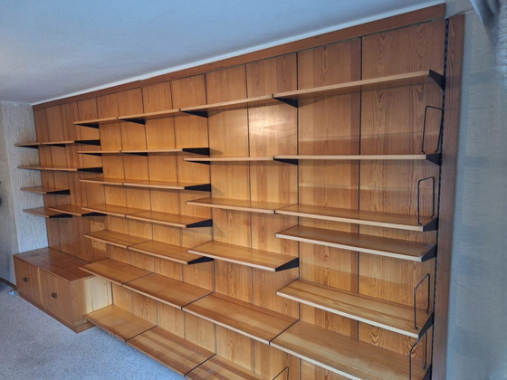 Image 1 of Vintage IKEA “DISPONENT” wandsysteem (1978–1981)