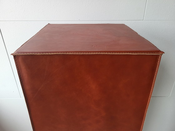 Image 1 of Gallery Column Pedestal Leather