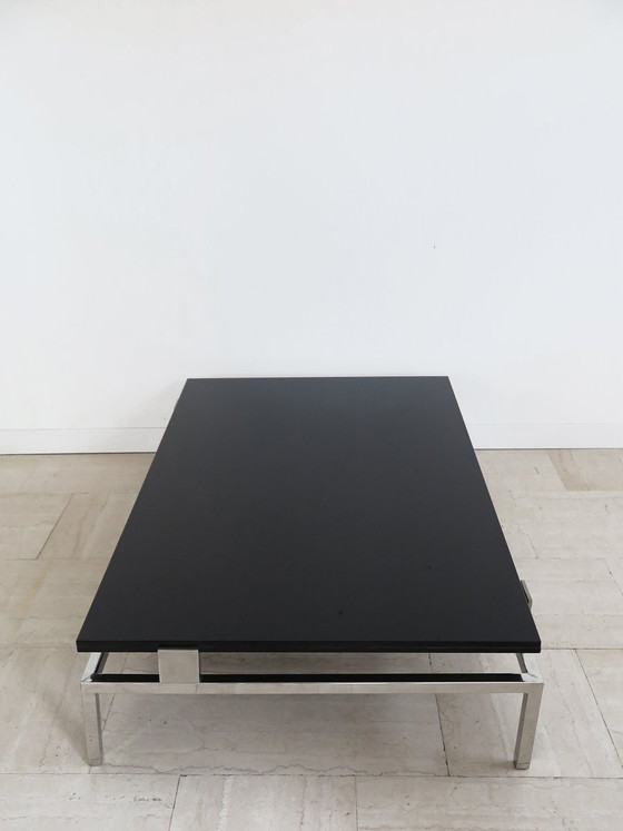 Large Coffee Table by Fontana Arte, Italy, 1970s, Glass, Black (photo 5 of 14)