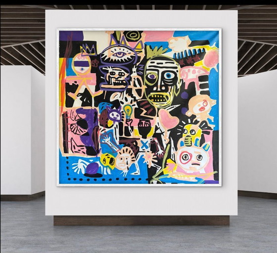 Image 1 of Gemälde Freda People Guernica Abstrakte Sammlung