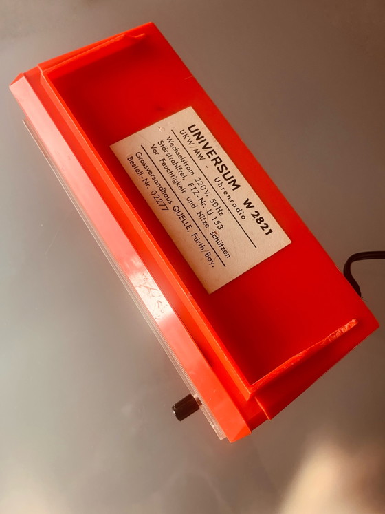 Image 1 of Vintage Quelle Universum FM/AM radio