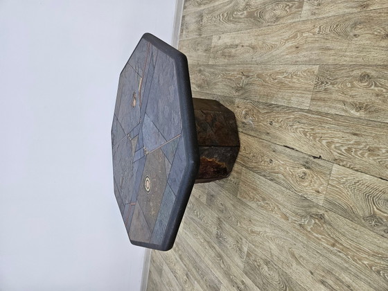 Nederlandse Salontafel van Paul Kingma, jaren 80 – Koffietafelboeken, Copper, Brass, Brutalist (photo 15 of 17)
