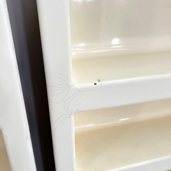 Image 1 of Étagères murales encastrées Space Age en fibre de verre, années 1970