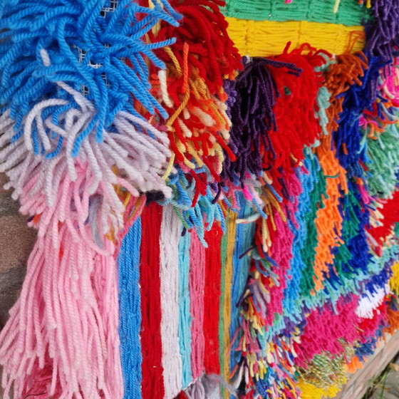 Image 1 of Vintage wandkleed wanddecoratie muurkleed kunstwerk