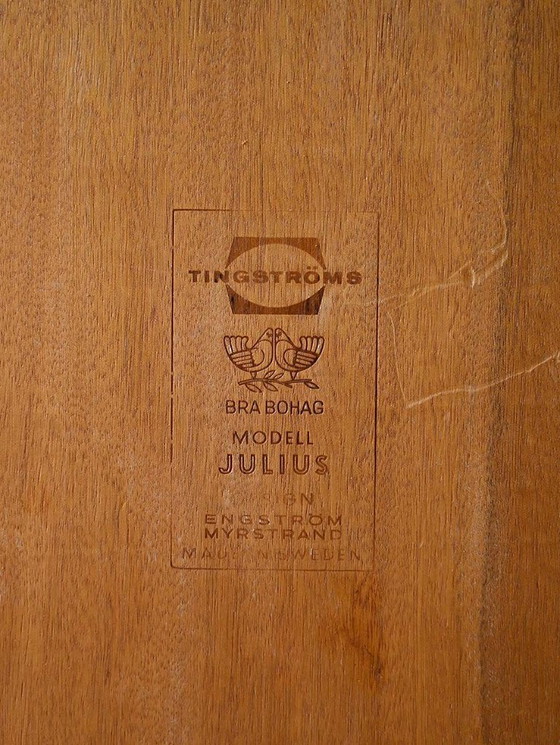 Image 1 of Carrello da portata vintage scandinavo Julius