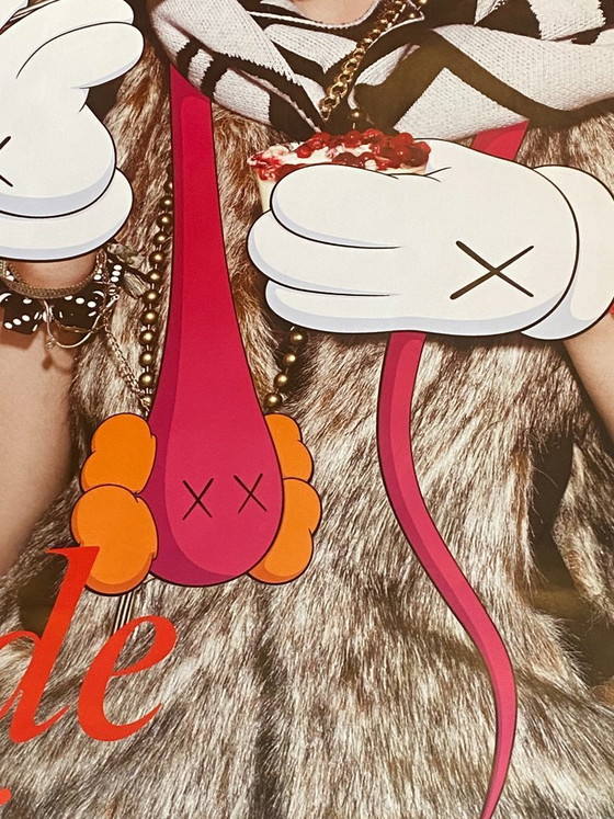Image 1 of Póster original para la revista Jealous de KAWS, Cory Kennedy, 2007, Brian Donnelly
