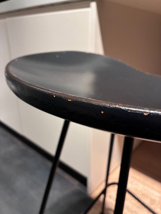 3x Sgabelli da bar Nordal look vintage – Legno, Ferro (photo 3 of 5)