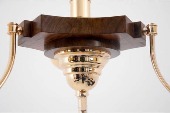 Image 1 of Lustre Art déco, années 1960, Pologne.