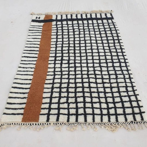 Handgefertigter Traditioneller Beni Ourain Berber Teppich 250/350 Cm – Alberto Bazzani (photo 2 of 8)