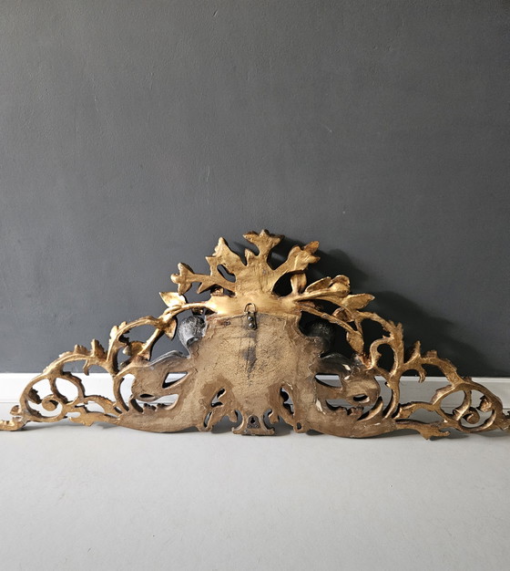 Image 1 of Puerta antigua dorada superpuesta, Francia