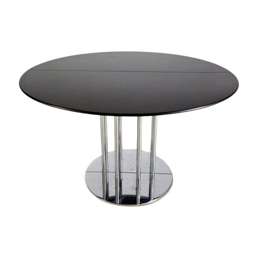 Original S1047 Thonet Table de salle à manger extensible 1980 Design Table