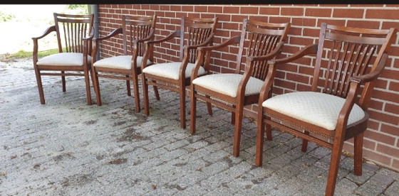 5 Bannink Jugendstil Sillas de comedor con brazos – Textile, Wood (photo 4 of 6)